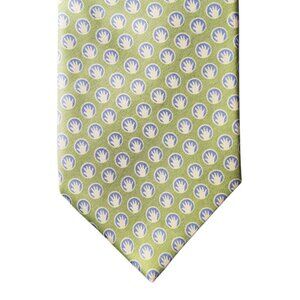 Vineyard Vines Necktie Custom Collection Childrens Memorial Hospital Green Silk